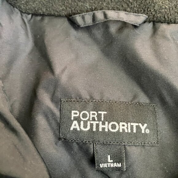 Port Authority Black Pile-Lined Jacket - DHL Embroidery - Size L - Picture 14 of 14